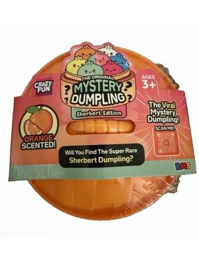 The Original Viral Mystery Dumpling -  Sherbert Edition  Orange Scented NWT